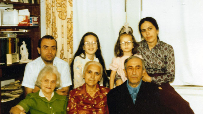 Семья Бены Шкляной. Чикаго, 1977 год