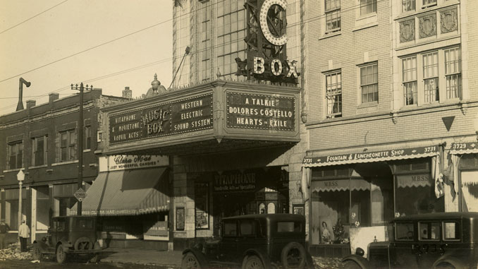 Music Box Theatre (1929 год). Фото из архива театра