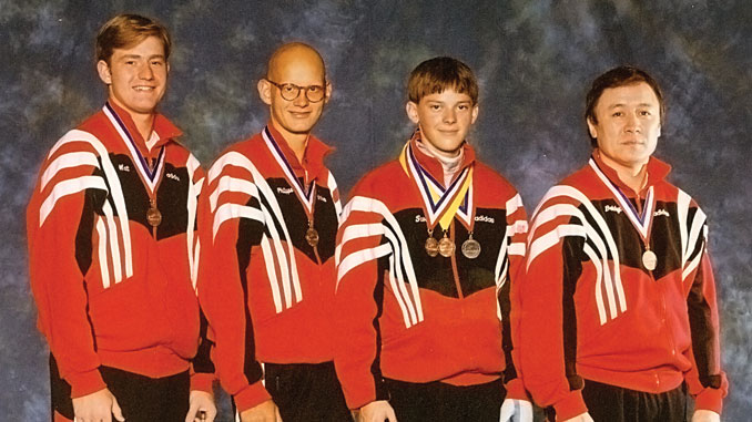 Чемпионат США по фехтованию 1997 года. Бронзовая медаль в командных соревнованиях.