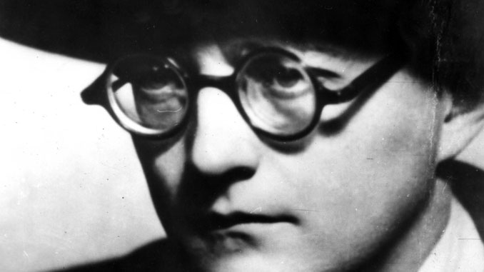 Дмитрий Шостакович. Фото из архива композитора