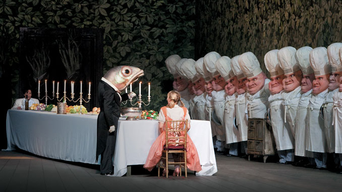 Сцена из спектакля “Гензель и Гретель” (Метрополитен-опера). Фото - Марти Сол