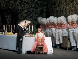 Сцена из спектакля “Гензель и Гретель”. Фото - Марти Сол/Метрополитен- опера