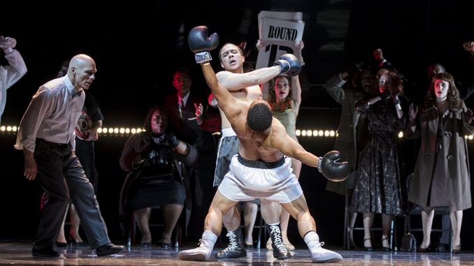 Сцена из спектакля “Чемпион” (Вашингтонская национальная опера). Фото - Скотт Сачман