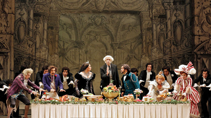 Сцена из спектакля “Золушка” (Опера Сан-Фарнциско). Фото - Кори Вевер