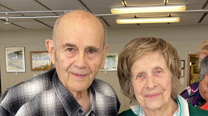 Натан Жиц, 92, и супруга Нина Кондратенко, 91, вместе 71 год. Фото: Л. Литас