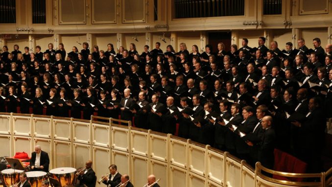Чикагский симфонический хор. Фото - Брайан Керси