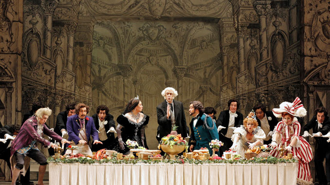Сцена из спектакля “Золушка” (Опера Сан-Франциско). Фото - Кори Вивер