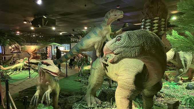 Jurassic Gardens Volo Museum