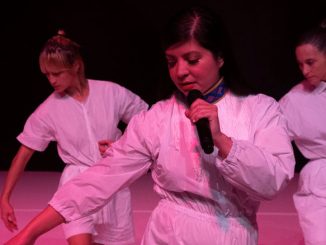 Сцена из спектакля “Wampum”. Фото - ©2022 Bruce Clayton Tom