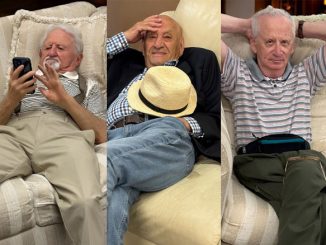 Яков Соболев знает толк в искусстве спокойствия. В День Лени он напоминает нам: иногда самое мудрое, что можно сделать — это просто сесть, открыть любимую книгу и позволить себе никуда не спешить.Фото: Л. Литас; Израиль Штейнберг наслаждается Днём Лени по всем правилам: мягкий диван, любимые подушки, угощения под рукой и никаких срочных дел — только отдых, скроллинг и полное блаженство. Фото: Forever Young; Ефим Лёрнер знает цену настоящему отдыху: в День Лени он выбрал стиль и покой — удобный диван, соломенная шляпа на коленях и никаких забот. Просто быть, просто дышать — и в этом весь смысл. Фото: Forever Young; Борис Каган проводит День Лени в компании проверенного друга — хорошей книги. Спокойствие, удобное кресло и никуда не спешить — разве это не лучший способ отдохнуть с пользой для души? Фото: Forever Young; Лиля Швейдель встречает День Лени так, как и положено — в тишине, на скамеечке в парке, под сенью деревьев. Природа, покой и лёгкий ветерок — всё, что нужно для душевного отдыха. Фото: Forever Young