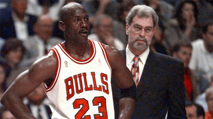 Phil Jackson Michael Jordan