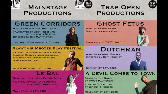 Афиша Trap Door Theatre