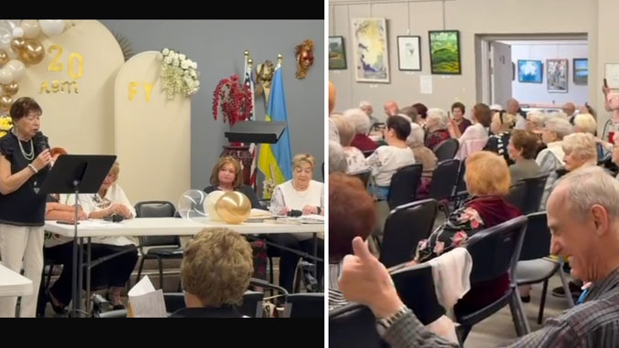 Аншлаг! Оба центра Forever Young отметили 20-летие вместе: песни, стихи, улыбки и аплодисменты звучали в переполненных залах, где каждый чувствовал себя частью большой семьи. Фото: л. Бел