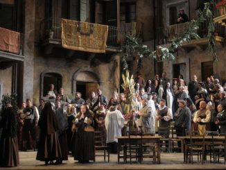 Сцена из спектакля “Сельская честь” (Лирик-опера). Фото - Дэн Рест