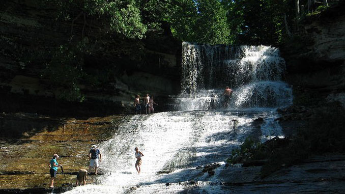 Laughing Whitefish Falls