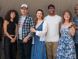 Создатели спектакля “Мистер Вулф”. Фото - Джоэл Мурман