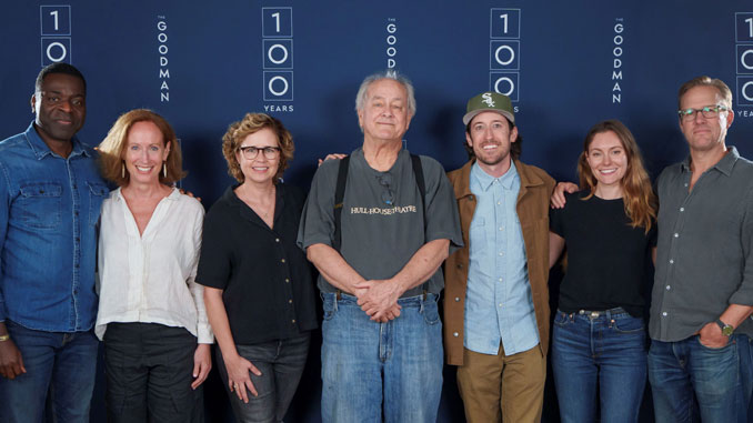 Сюзан Бут с актерами спектакля “Эшленд-авеню”. Фото - Тодд Розенберг