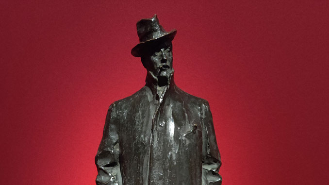 Модель статуэтки Дж.Пуччини работы П.Трубецкого в музее Орсе. Фото автора