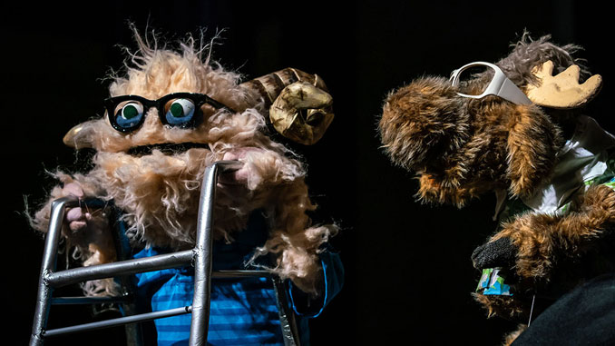 Сцена из кабаре “Nasty, Brutish & Short”. Фото - courtesy Rough House Puppet Arts