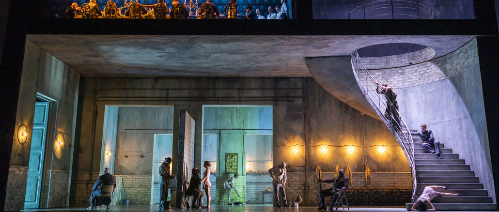 Сцена из спектакля “Саломея”. Ковент-Гарден, 9 июля 2022 года. Фото - Тристрам Кентон