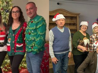 Генеральный менеджер Forever Young Татьяна Цикис и её семья желают всем радостного старта 2026 года — с теплом, движением и близкими рядом. Фото: Т. Цикис; Праздничное настроение — дело общее: сотрудники Forever Young в Lincolnwood с радостью входят в новогодний ритм. Фото: А. Лущикс