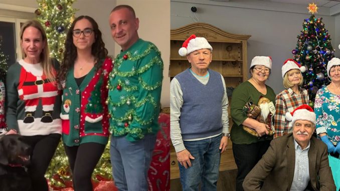 Генеральный менеджер Forever Young Татьяна Цикис и её семья желают всем радостного старта 2026 года — с теплом, движением и близкими рядом. Фото: Т. Цикис; Праздничное настроение — дело общее: сотрудники Forever Young в Lincolnwood с радостью входят в новогодний ритм. Фото: А. Лущикс