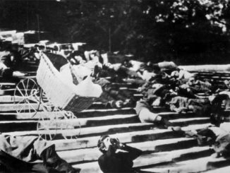 Кадр из фильма “Броненосец Потемкин”