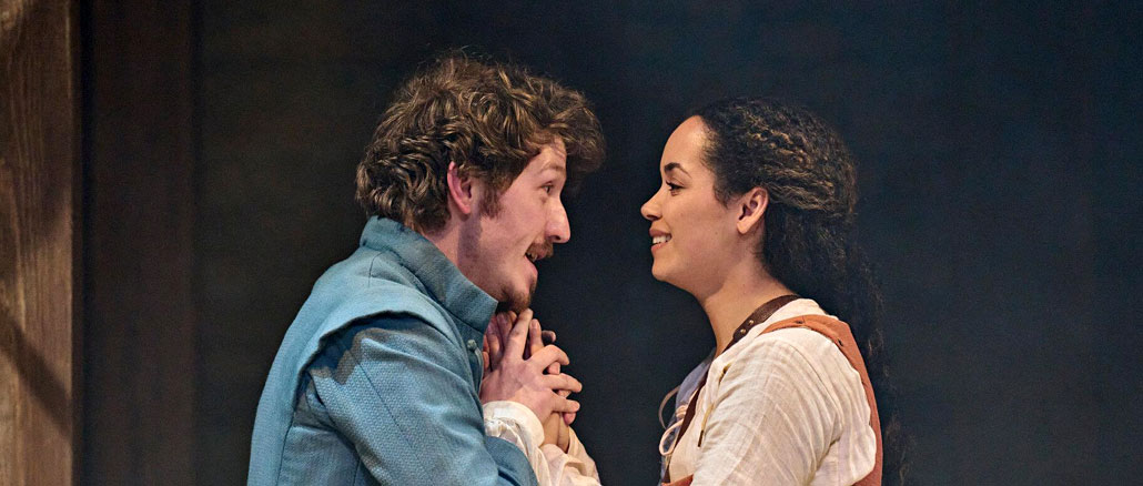 Сцена из спектакля “Хамнет” (Garrick Theatre, Лондон). Фото - Мануэль Харлан