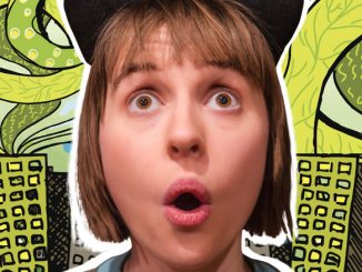 Постер к спектаклю “Китти и бобовый стебель”. Фото - Lifeline Theatre