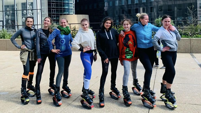 Наталья Бетер Kangoo Jumps