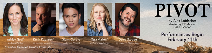 Постер к спектаклю “Стержень”. Фото - Rivendell Theatre Ensemble