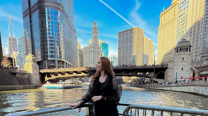 Лидия Фридман в Чикаго. Фото из архива певицы