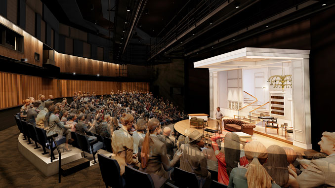 Зал нового театра. Фото - Northlight Theatre