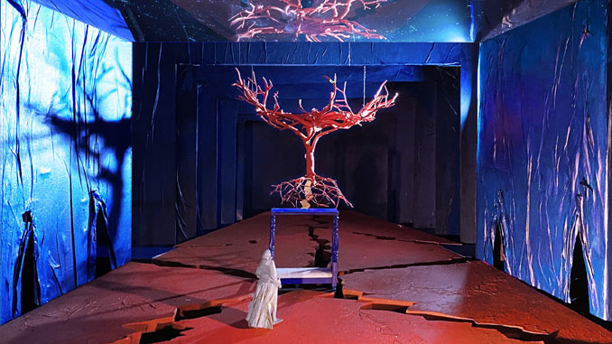 Макет к спектаклю “Последний сон Фриды и Диего”. Фото - MET