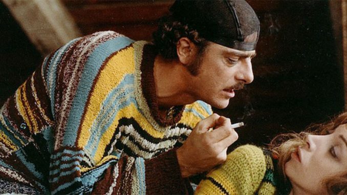 Кадр из фильма “Мими - металлист, уязвленный в своей чести”