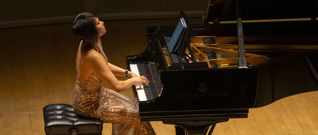 Юйцзя Ван. Концерт в Чикаго 10 апреля 2022 года. Фото - Тодд Розенберг