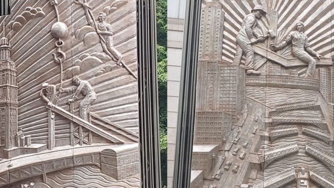 Сhicago Works, 2016 Скульпторы Brad Oldham and Christy Coltrin 200 N. Columbus Drive