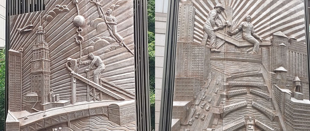 Сhicago Works, 2016 Скульпторы Brad Oldham and Christy Coltrin 200 N. Columbus Drive