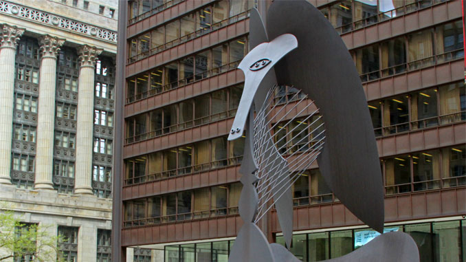 Untitled (The Picasso), 1967 Pablo Picasso Richard J. Daley Plaza Washington Street between Dearborn and Clark Streets