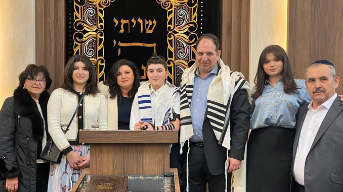 Ariel Kraychik Barmitzvah