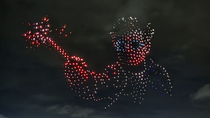 DroneArt Show Harry Potter