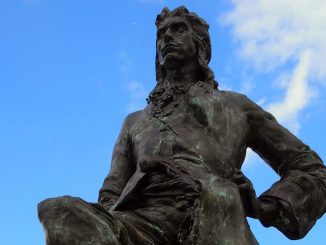 Robert Cavelier de La Salle Monument, 1889 Скульптор Count Jacques de La Laing Lincoln Park East of North Clark Street and north of North LaSalle Drive