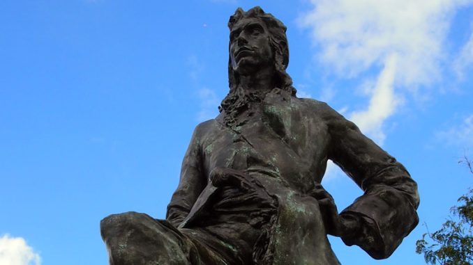 Robert Cavelier de La Salle Monument, 1889 Скульптор Count Jacques de La Laing Lincoln Park East of North Clark Street and north of North LaSalle Drive