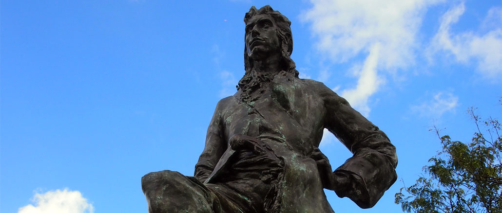 Robert Cavelier de La Salle Monument, 1889 Скульптор Count Jacques de La Laing Lincoln Park East of North Clark Street and north of North LaSalle Drive