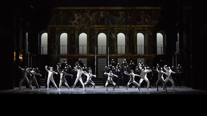 Сцена из спектакля “Ромео и Джульетта”. Фото - Fabrizio Sansoni (Teatro dell Opera di Roma)