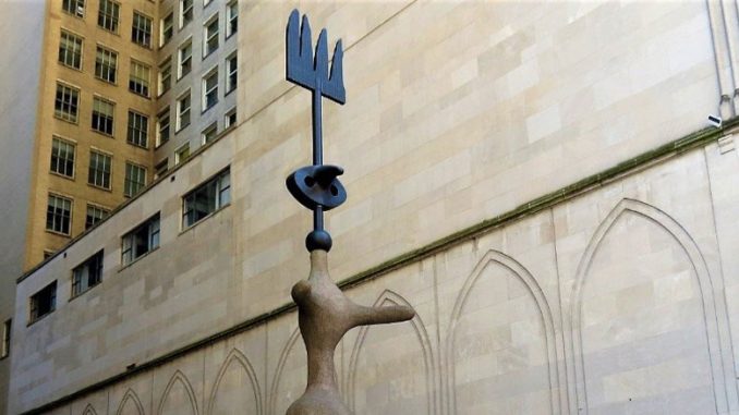 The Sun, The Moon and One Star (Miro’s Chicago), 1967 (installed 1981) Скульптор Joan Miró West of 60 West Washington Street