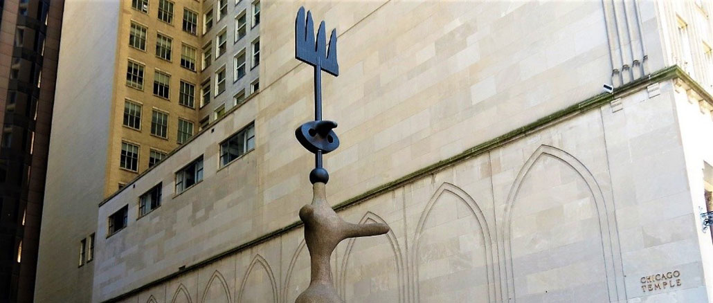 The Sun, The Moon and One Star (Miro’s Chicago), 1967 (installed 1981) Скульптор Joan Miró West of 60 West Washington Street