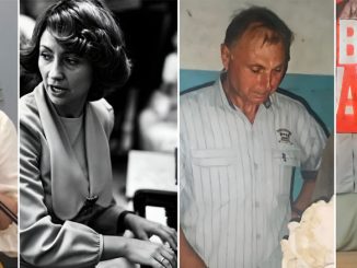 Музыка через годы: Галина Малюченко 30 лет работала музыкальным руководителем в детском саду в Киеве, а сегодня регулярно выходит на сцену Forever Young. Фото: из семейного архива / Forever Young; Александр Лужанский за работой на керамической фабрике в Керчи и сегодня в Forever Young на фоне созданной им декорации. Когда-то главный художник предприятия, он и сегодня продолжает творить. Фото: из семейного архива / Forever Young